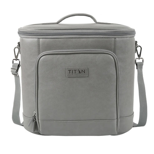 Titan Faux Leather Cooler Tote