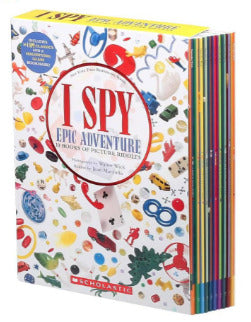I SPY EPIC ADVENTURE (10 BOOKS OF PICTURE RIDDLES)o